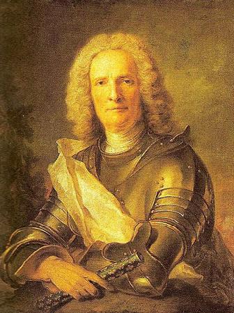 Jjean-Marc nattier Portrait de Christian Louis de Montmorency-Luxembourg, marechal de France oil painting image